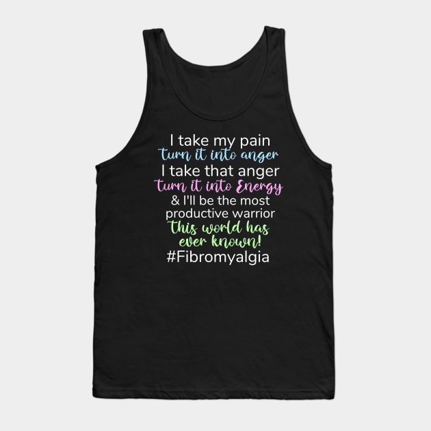 Fibro Warrior Tank Top by Mey Designs